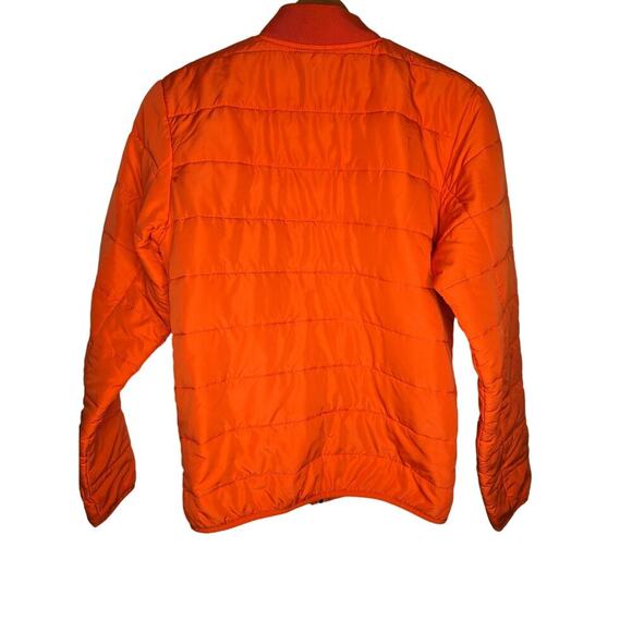OKLAHOMA STATE UNIVERSITY OSU COLOSSEUM ORANGE PUFFER JACKET NCAA MENS SMALL - Picture 4 of 6